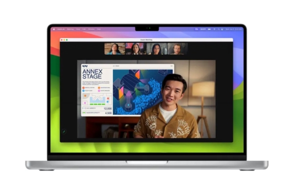 MacBook Pro M3 có tính năng mới "Presenter Overlay"